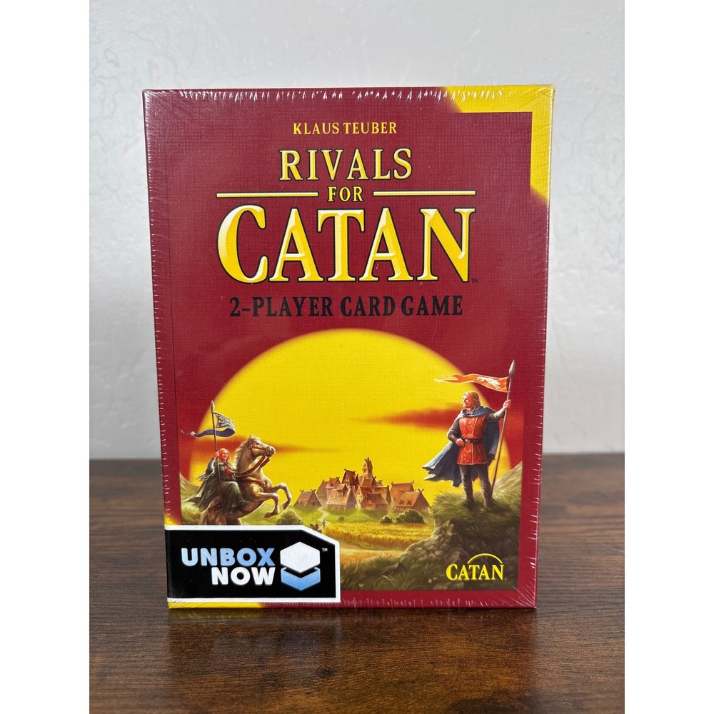 Rivals for Catan 2-Player Card Game Klaus Teuber CN3131 New Factory Sealed